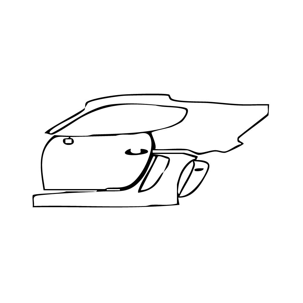 Pre-Cut PPF Porsche 718 Cayman Cayman GT4 2024 - PPF-Kits