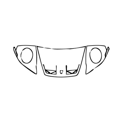 Pre-Cut PPF Porsche 911 Dakar 2024 - PPF-Kits