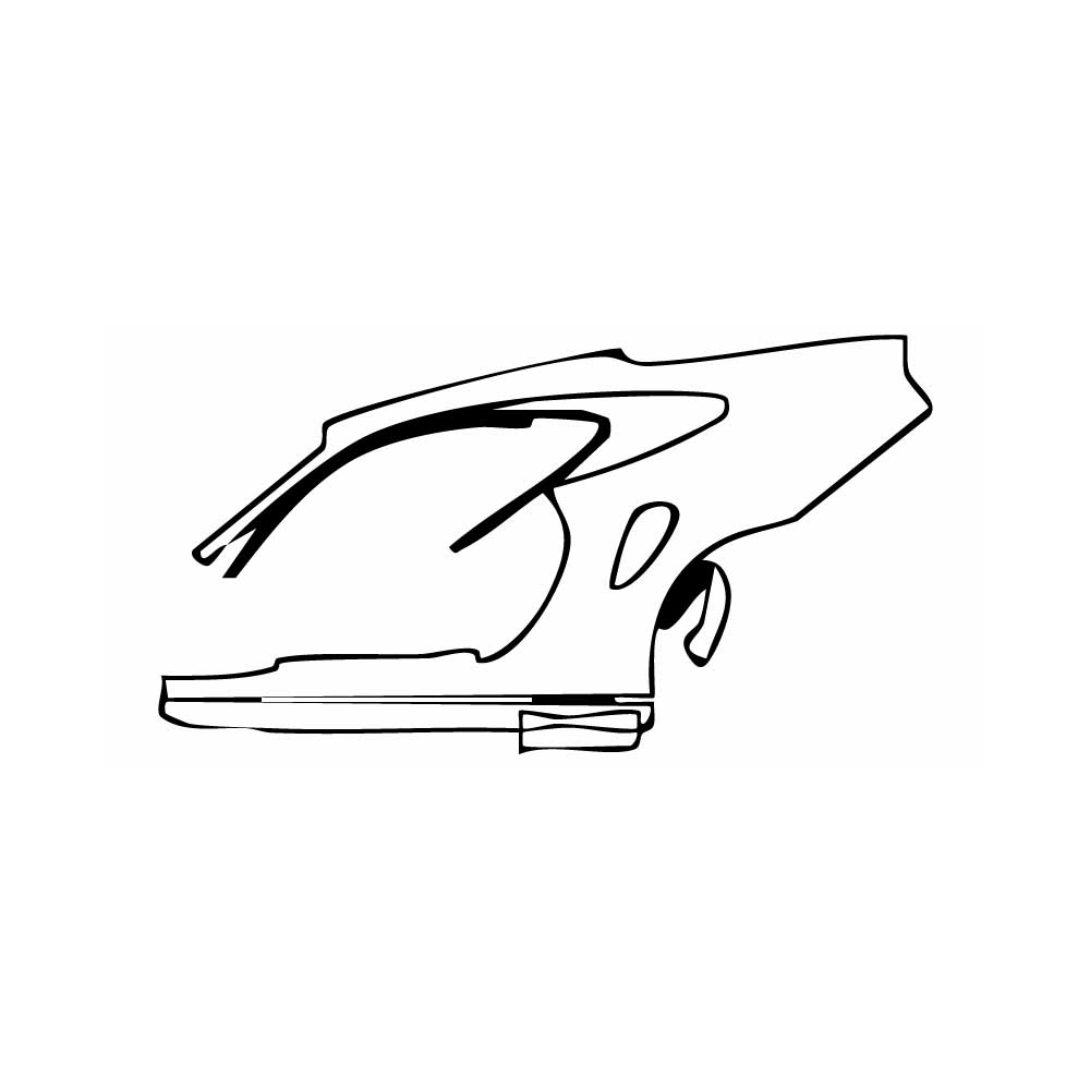 Pre-Cut PPF Porsche 911 Turbo S Coupe 2024 - PPF-Kits