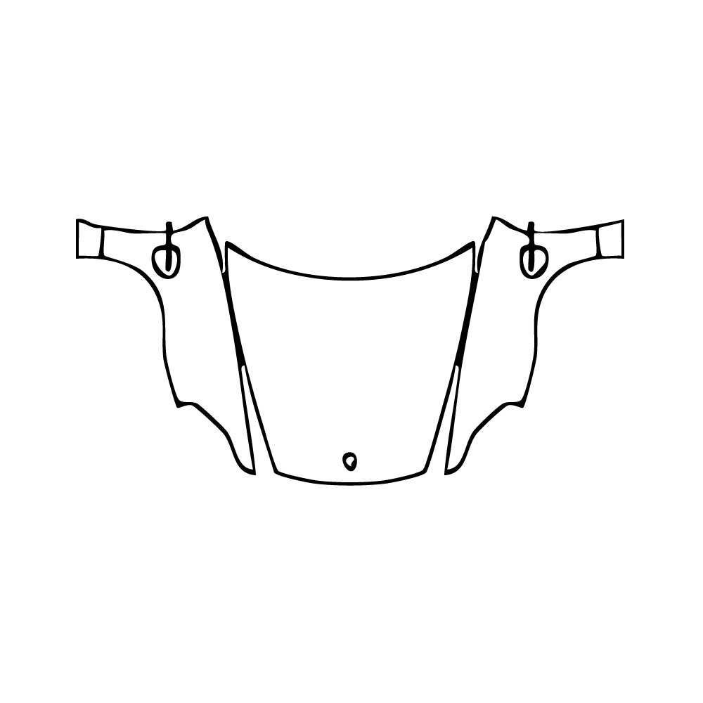 Pre-Cut PPF Porsche Taycan Sport Turismo Taycan Turbo S Sport Turismo 2024 - PPF-Kits