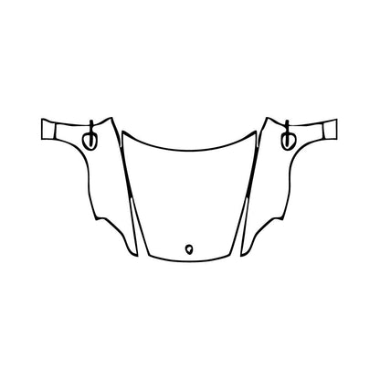 Pre-Cut PPF Porsche Taycan Sport Turismo Taycan Turbo S Sport Turismo 2024 - PPF-Kits