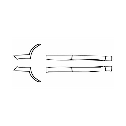 Pre-Cut PPF Porsche Taycan Sport Turismo Taycan 4S Sport Turismo 2024 - PPF-Kits