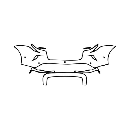 Pre-Cut PPF Porsche Taycan Sport Turismo Taycan Turbo S Sport Turismo 2024 - PPF-Kits