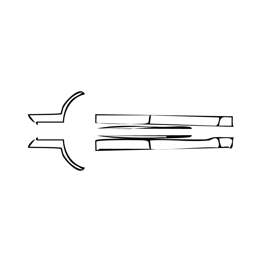 Pre-Cut PPF Porsche Taycan Sport Turismo Taycan Turbo Sport Turismo 2024 - PPF-Kits