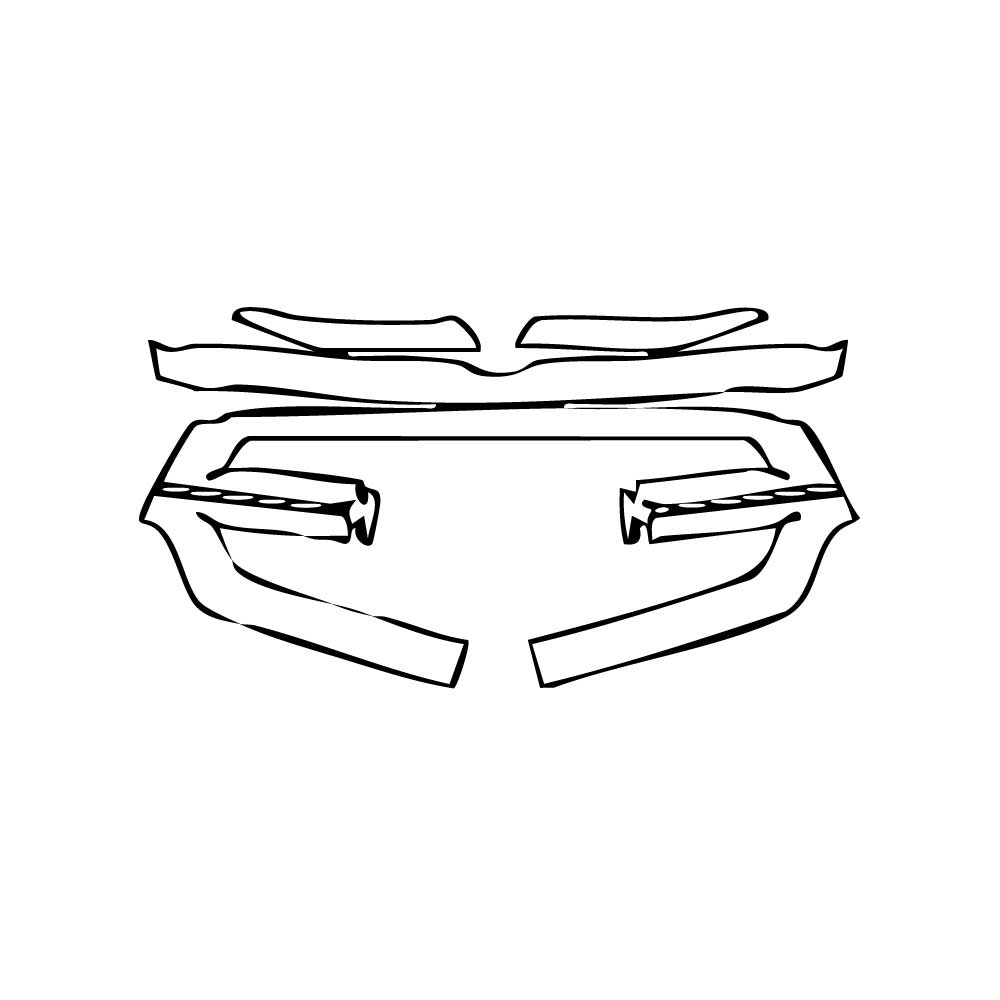 Pre-Cut PPF RAM Trucks 1500 Crew Cab Laramie 2023 - PPF-Kits