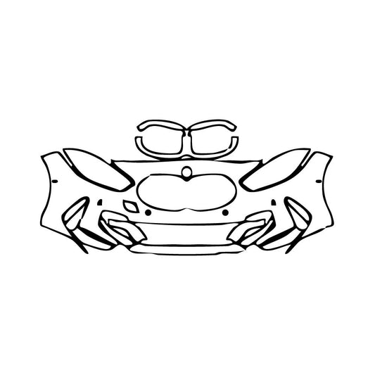 Pre-Cut PPF BMW 1 Series 5-door Sports Hatch M Sport 2020 - PPF-Kits