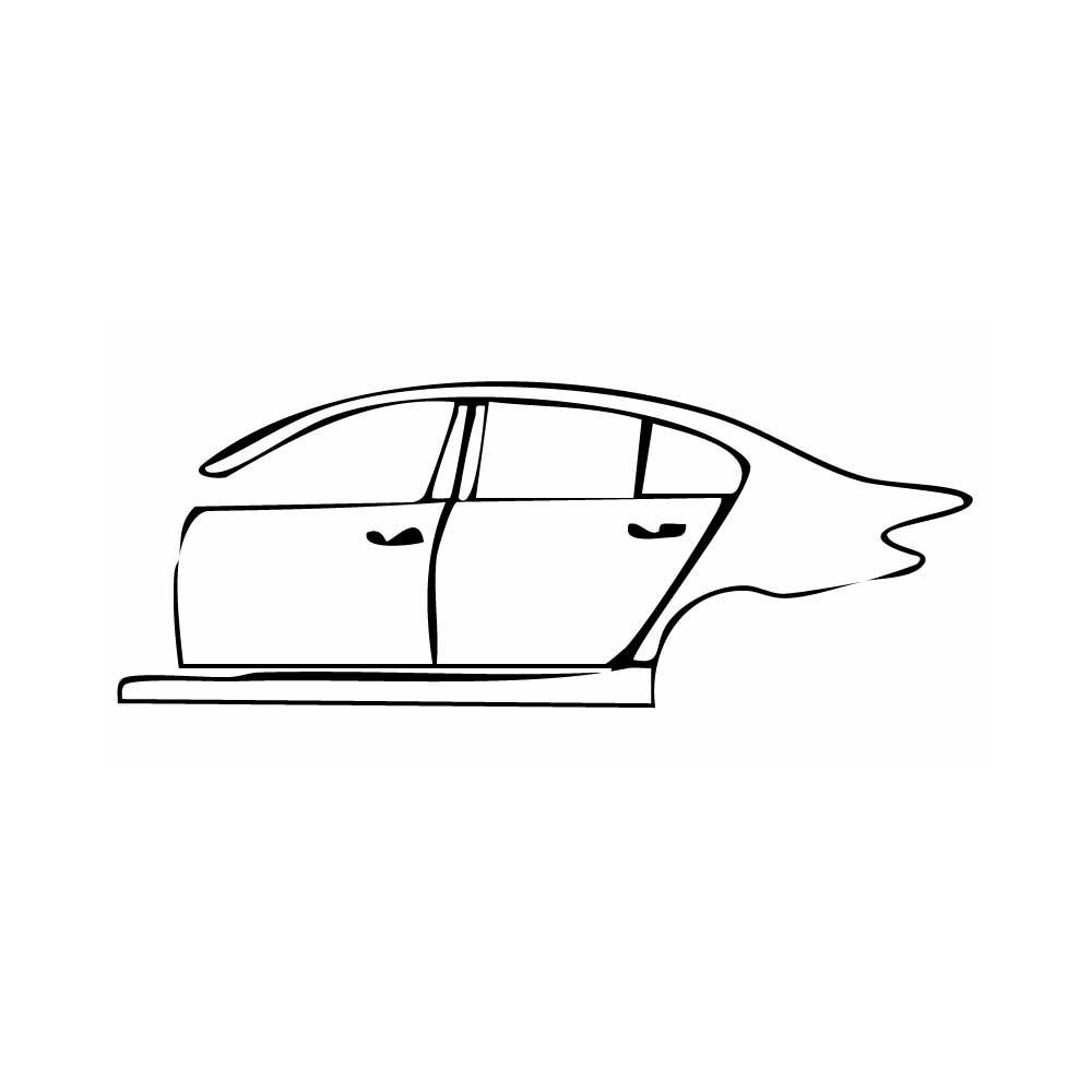 Pre-Cut PPF BMW 5 Series Sedan Extended Wheelbase M Sport 2018 - PPF-Kits