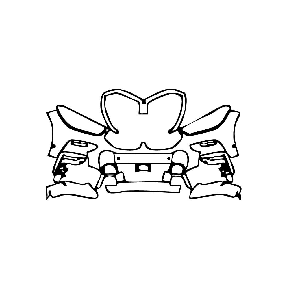 Pre-Cut PPF BMW X6 M50i 2020 - PPF-Kits