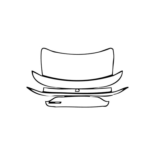 Pre-Cut PPF Dodge Charger Standard body SCAT PACK 2019 - PPF-Kits