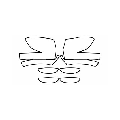 Pre-Cut PPF Dodge Charger Standard body SCAT PACK 2019 - PPF-Kits