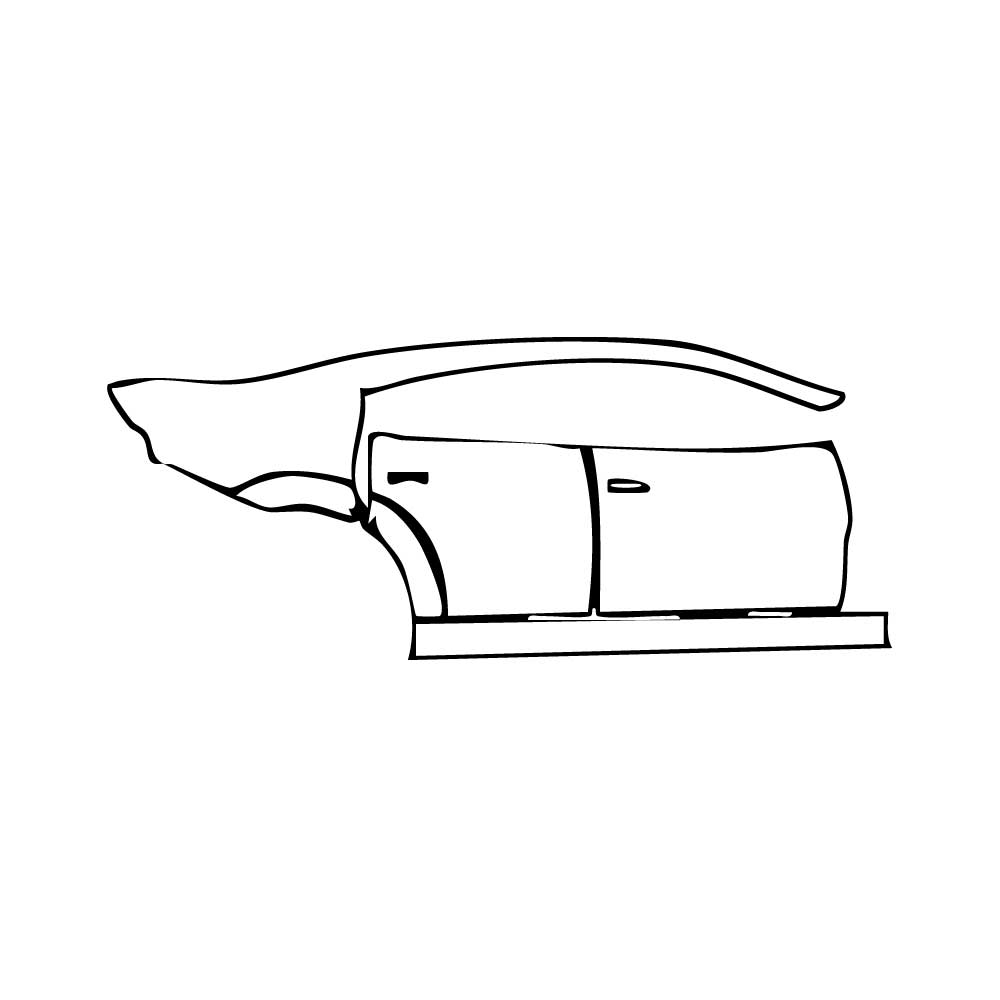 Pre-Cut PPF Dodge Charger Widebody SRT JAILBREAK 2020 - PPF-Kits