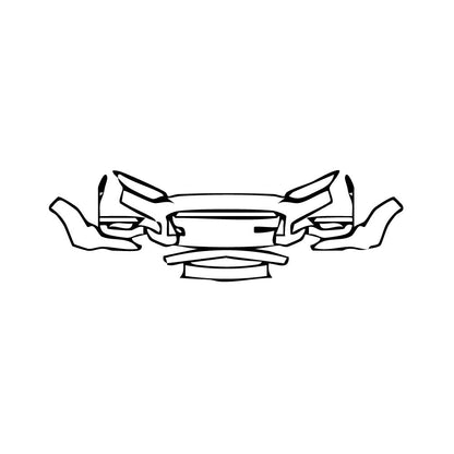 Pre-Cut PPF Ford Mustang Fastback ShelbyGT500 2021 - PPF-Kits