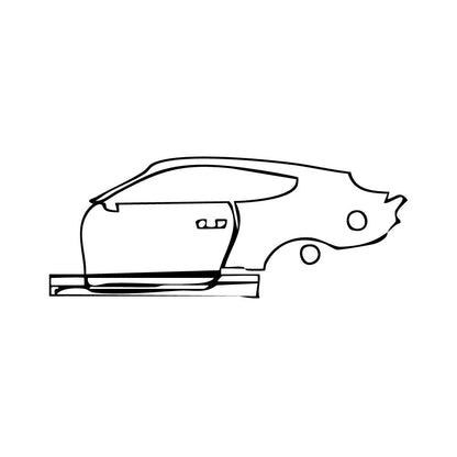 Pre-Cut PPF Ford Mustang Fastback Mach 1 2021 - PPF-Kits