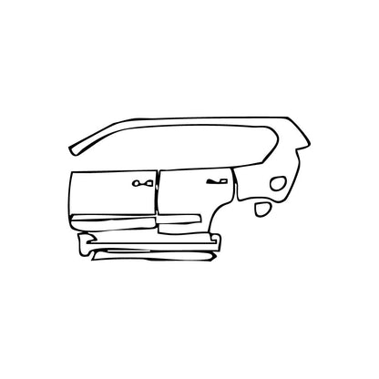 Pre-Cut PPF Lexus GX 2010 - PPF-Kits