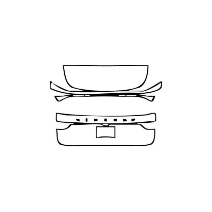 Pre-Cut PPF Lincoln Aviator 2020 - PPF-Kits