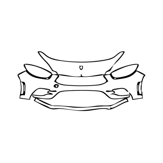 Pre-Cut PPF Mercedes-Benz B Class AMG Line 2020 - PPF-Kits