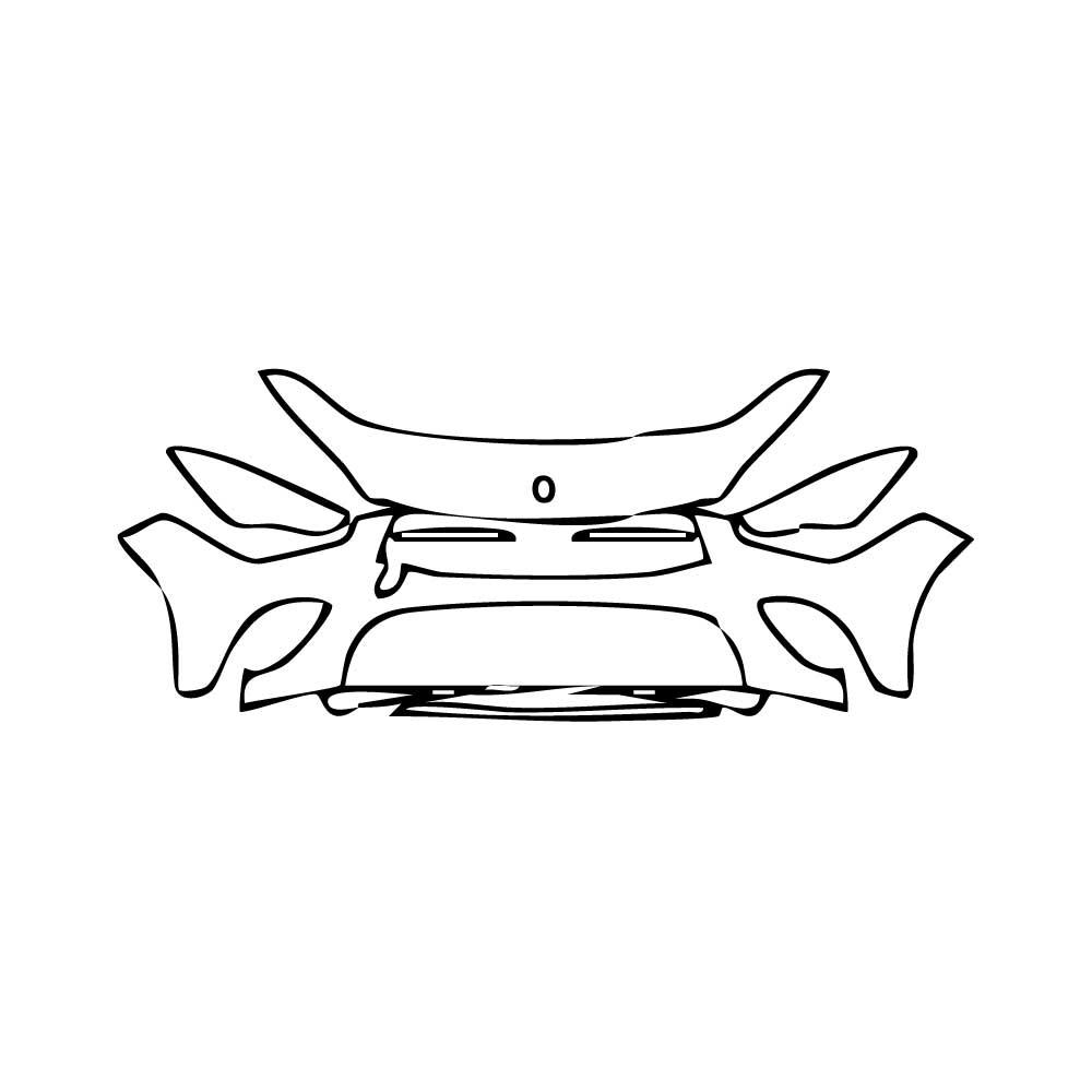 Pre-Cut PPF Mercedes-Benz CLA Coupe Base 2020 - PPF-Kits