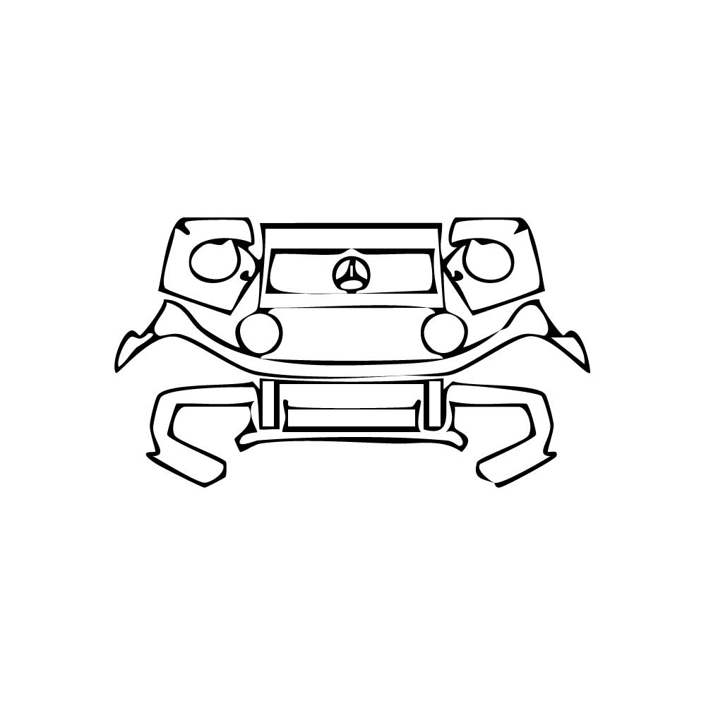 Pre-Cut PPF Mercedes-Benz G Class AMG G63 4x4 2023 - PPF-Kits