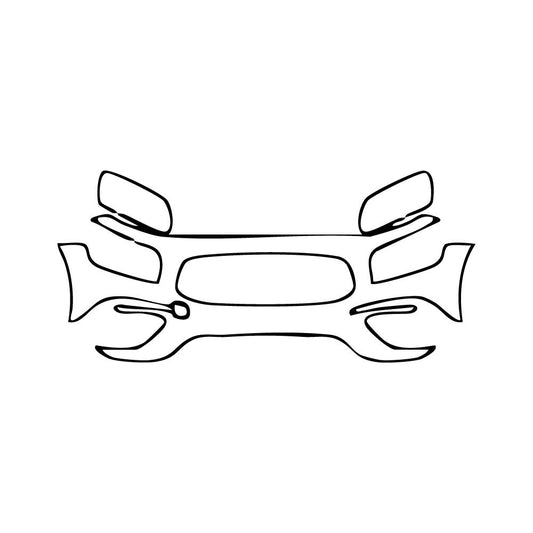 Pre-Cut PPF Mercedes-Benz GLB AMG GLB 35 2022 - PPF-Kits