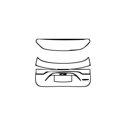 Pre-Cut PPF Porsche Cayenne Cayenne E-Hybrid 2019 - PPF-Kits