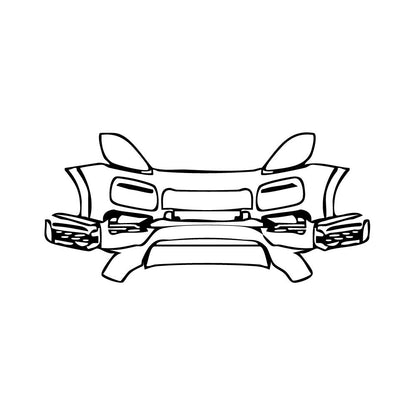 Pre-Cut PPF Porsche Cayenne Coupe Cayenne GTS Coupe 2021 - PPF-Kits