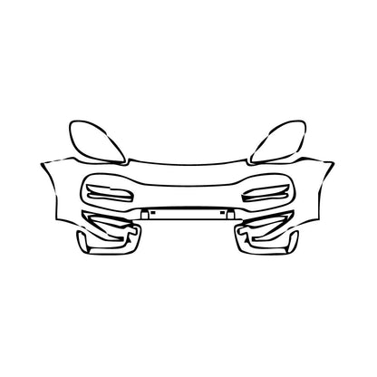 Pre-Cut PPF Porsche Cayenne Cayenne Turbo 2018 - PPF-Kits