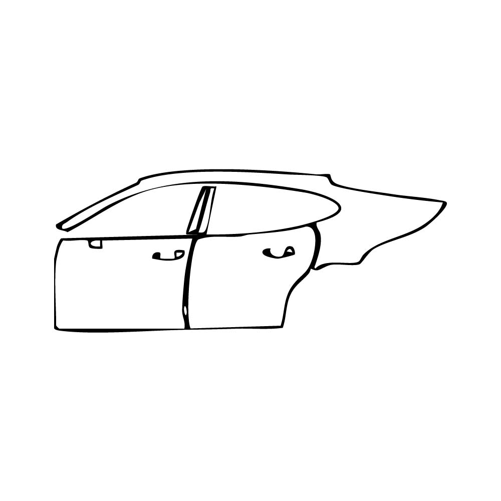 Pre-Cut PPF Porsche Panamera Sedan Panamera Turbo 2017 - PPF-Kits