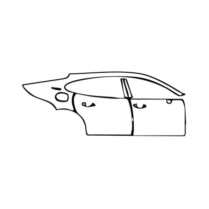 Pre-Cut PPF Porsche Panamera Sedan Panamera Turbo Executive 2017 - PPF-Kits