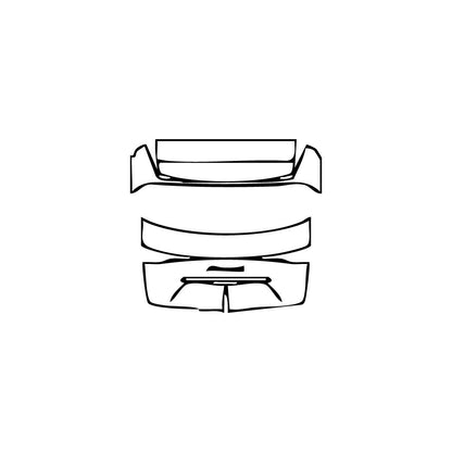 Pre-Cut PPF Porsche Panamera Sport Turismo Panamera 4 E-Hybrid Sport Turismo 2021 - PPF-Kits