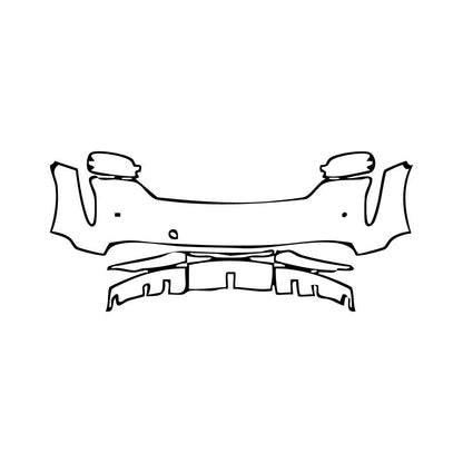 Pre-Cut PPF Porsche Taycan Cross Turismo Taycan Turbo S Cross Turismo 2021 - PPF-Kits