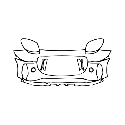 Pre-Cut PPF Smart fortwo EQ Convertible 2020 - PPF-Kits