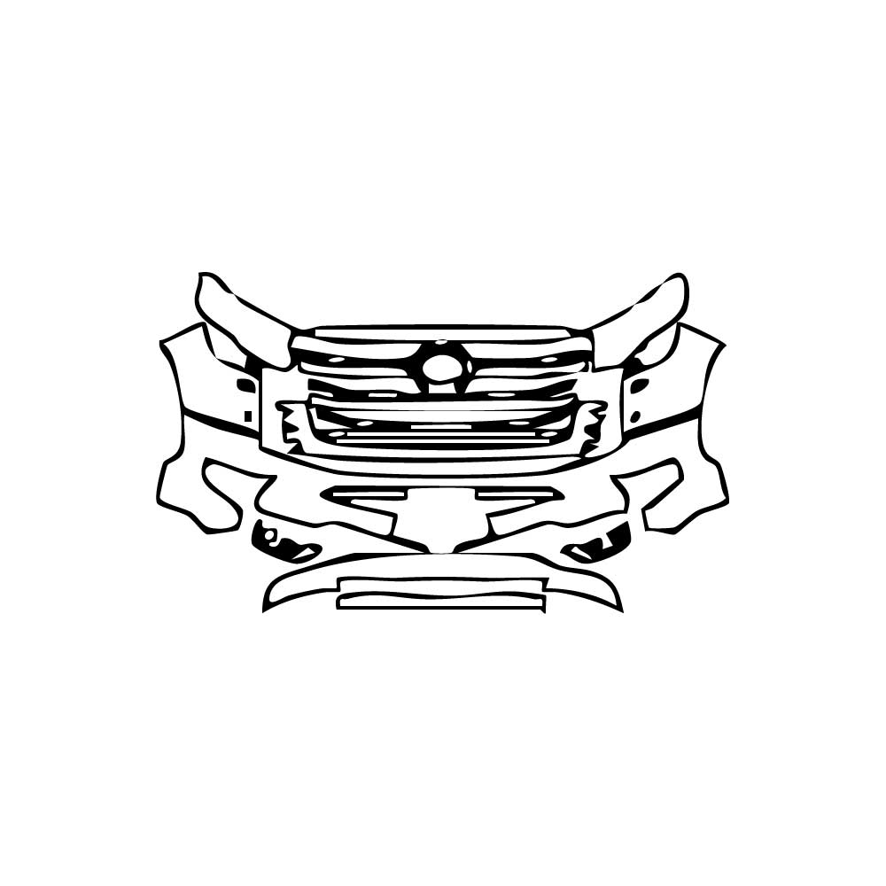 Pre-Cut PPF Toyota Land Cruiser Luxury 2022 - PPF-Kits