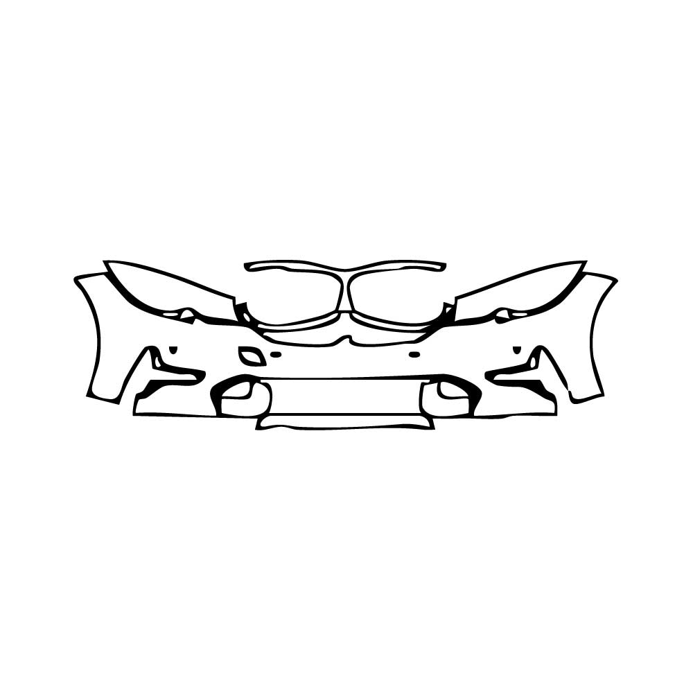 Pre-Cut PPF BMW 3 Series Sedan Luxury Standard Wheelbase 2020 - PPF-Kits