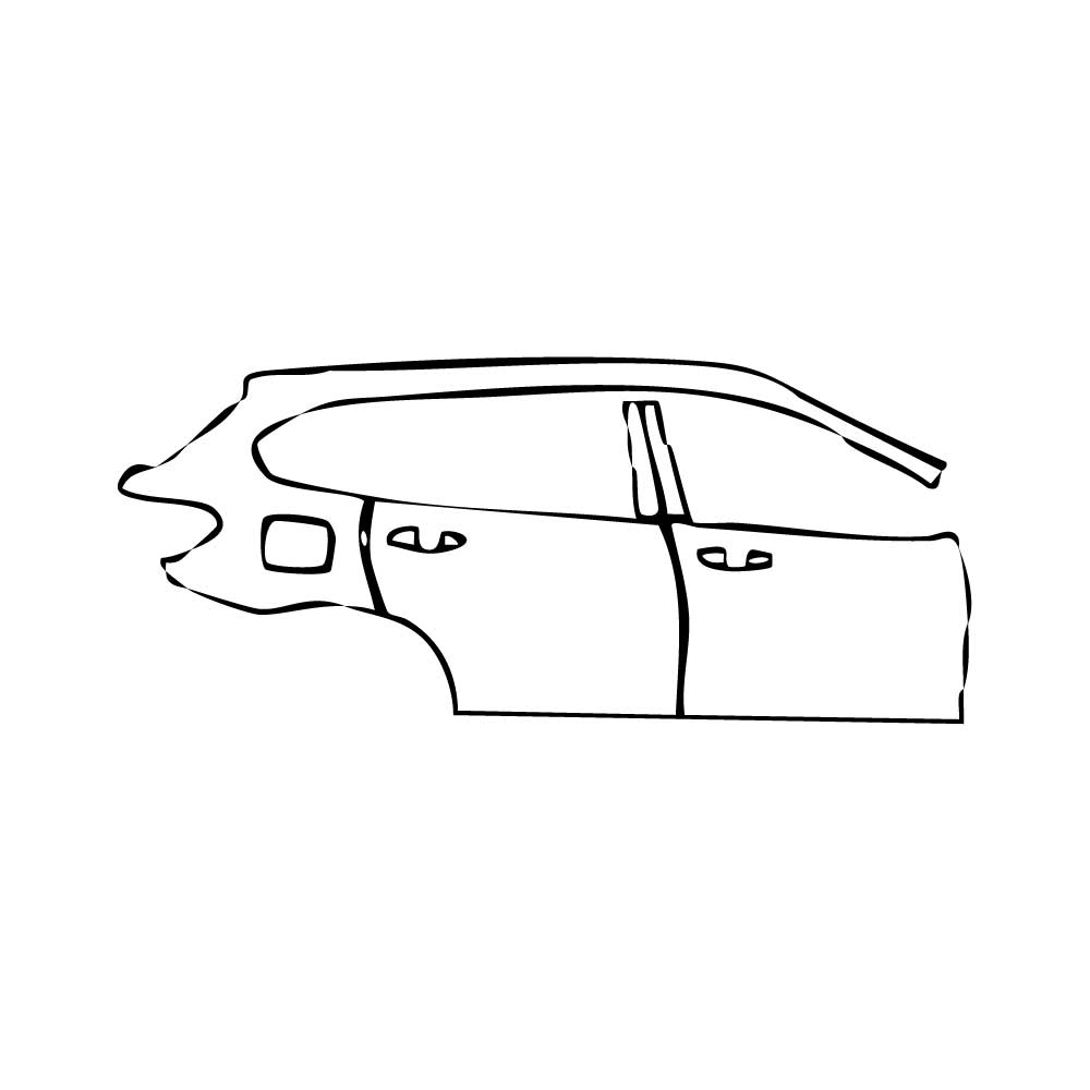 Pre-Cut PPF BMW X1 Extended Wheelbase Base 2016 - PPF-Kits