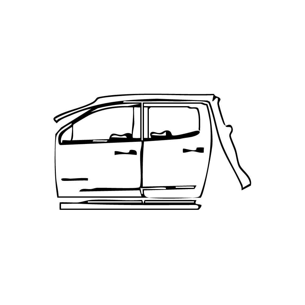 Pre-Cut PPF Chevrolet Colorado Crew Cab ZR2 2017 - PPF-Kits