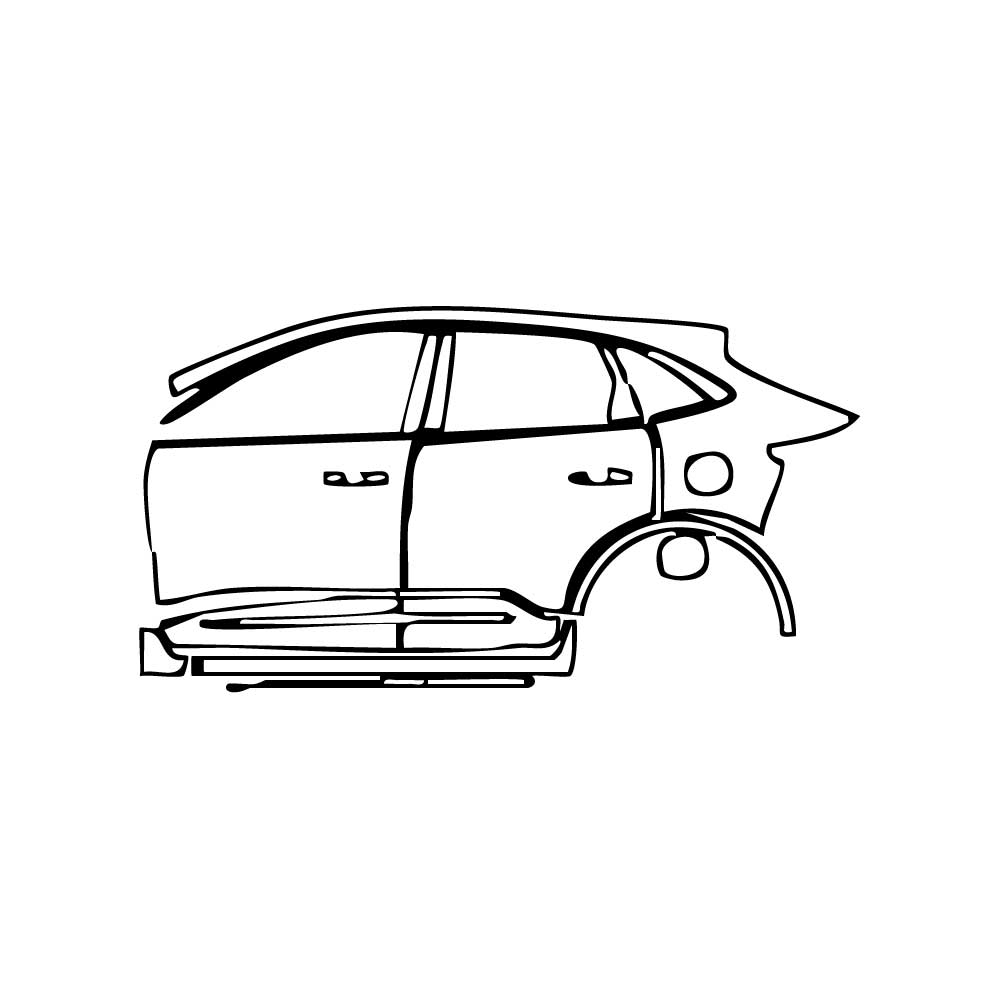 Pre-Cut PPF Ford Kuga Vignale 2020 - PPF-Kits