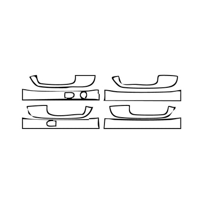 Pre-Cut PPF Ford Super Duty F-250 Crew Cab Limited 2020 - PPF-Kits