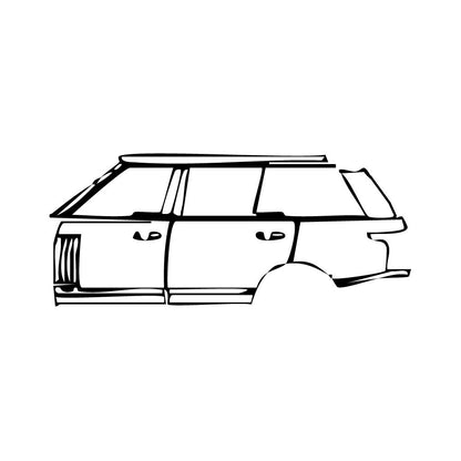 Pre-Cut PPF Land Rover Range Rover Extended Wheelbase Base 2018 - PPF-Kits