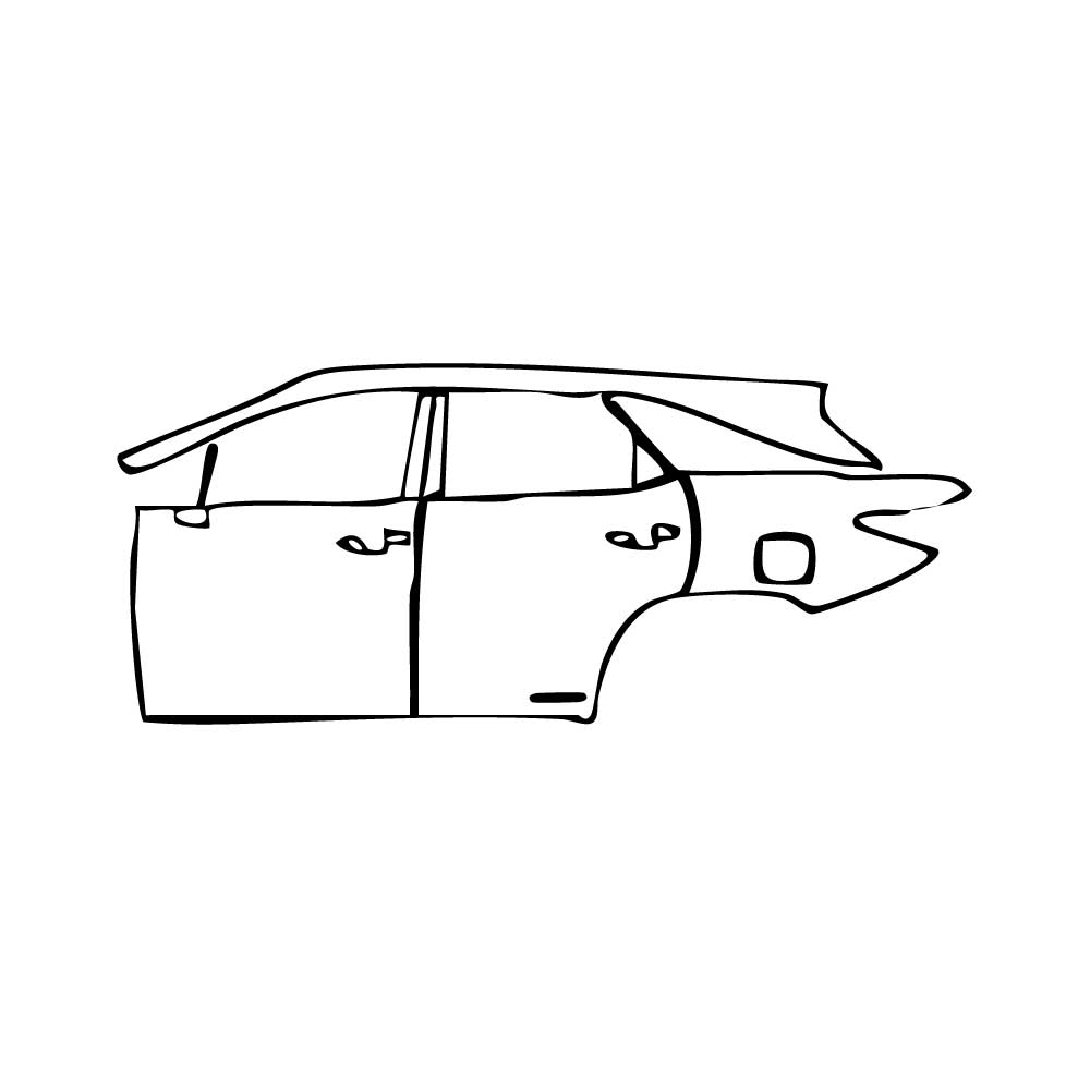 Pre-Cut PPF Lexus RX RX L (EWB) Base 2019 - PPF-Kits