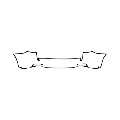 Pre-Cut PPF Mercedes-Benz GLC SUV Standard Wheelbase (GLC) AMG Line 2016 - PPF-Kits