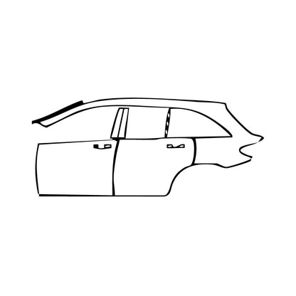 Pre-Cut PPF Mercedes-Benz GLC SUV Extended Wheelbase (GLC L) Base 2018 - PPF-Kits