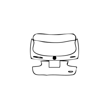 Pre-Cut PPF Mercedes-Benz GLC SUV Extended Wheelbase (GLC L) Base 2018 - PPF-Kits