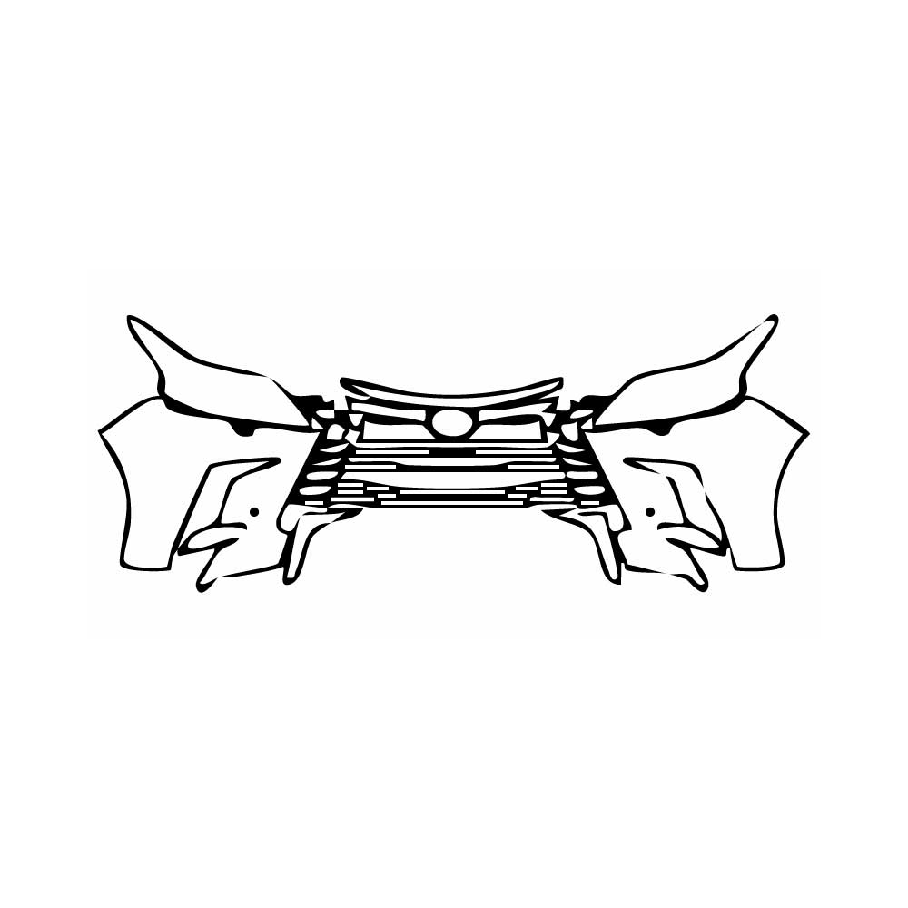 Pre-Cut PPF Lexus LX Luxury 2016 - PPF-Kits