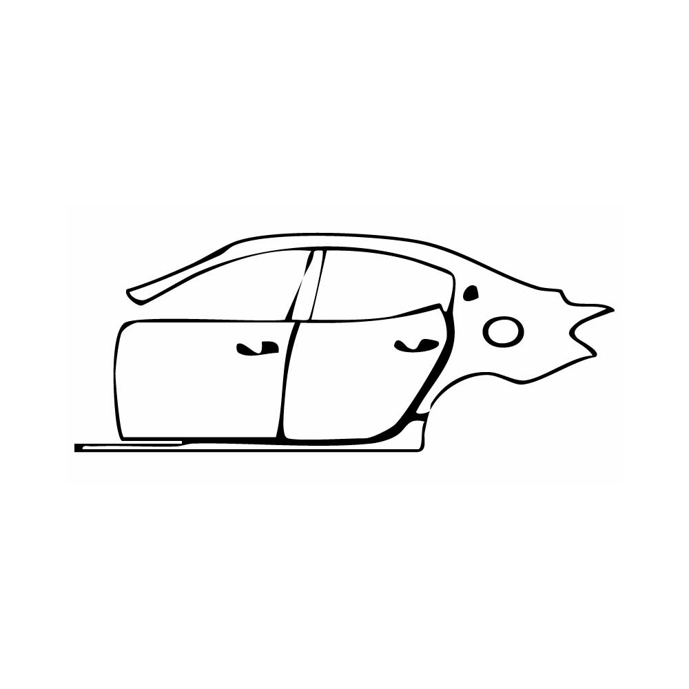 Pre-Cut PPF Maserati Ghibli Ghibli S Q4 Base 2014 - PPF-Kits