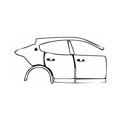 Pre-Cut PPF Maserati Levante Levante S Base 2016 - PPF-Kits