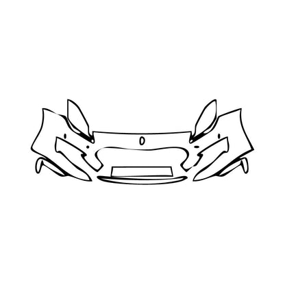 Pre-Cut PPF Maserati Quattroporte Quattroporte S Q4 GranSport 2018 - PPF-Kits