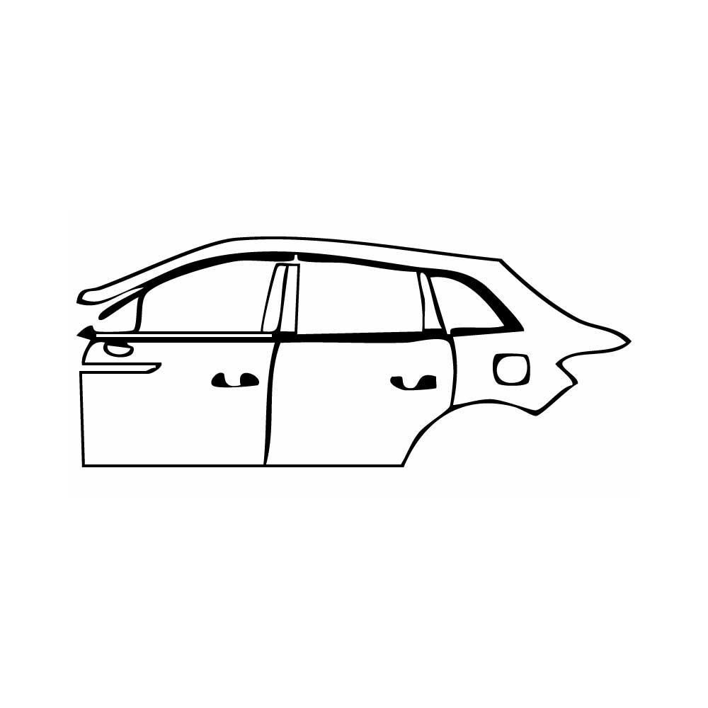 Pre-Cut PPF Lincoln Nautilus 2019 - PPF-Kits