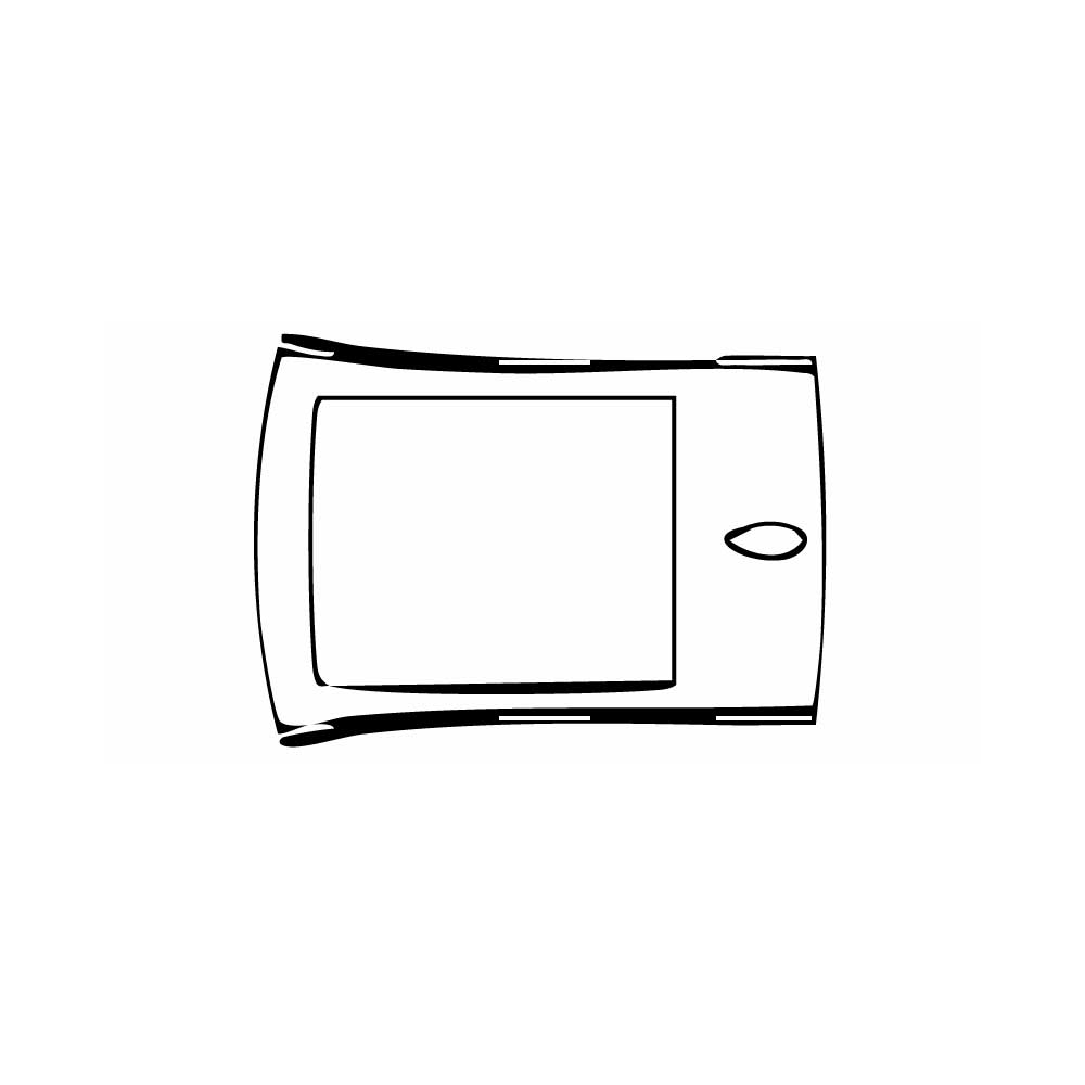 Pre-cut PPF pattern: Roof - BMW