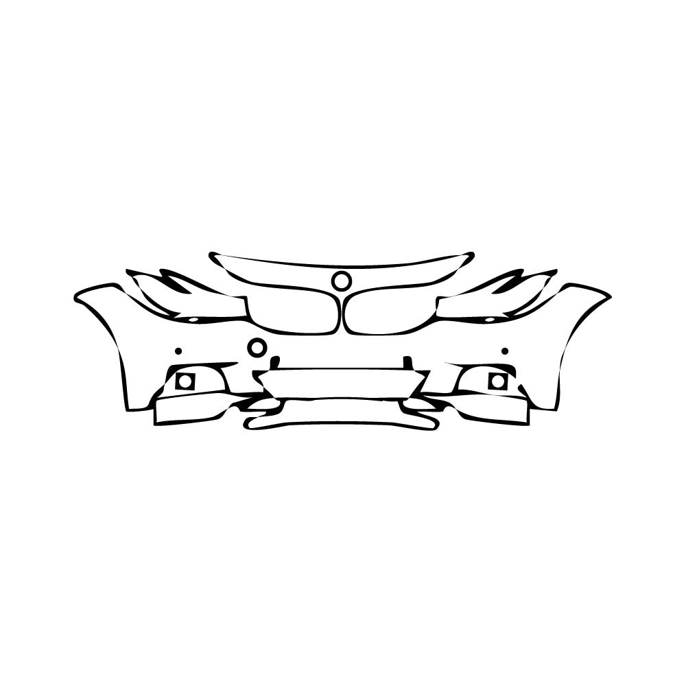 Pre-Cut PPF BMW 3 Series Gran Turismo M Sport 2013 - PPF-Kits