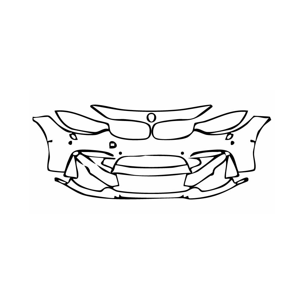 Pre-Cut PPF BMW 4 Series Coupe M4 CS 2017 - PPF-Kits